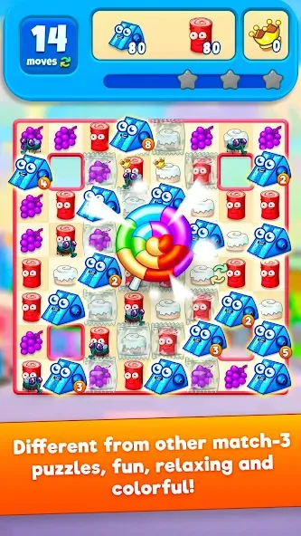 Sugar Heroes - match 3 game  [МОД Бесконечные деньги] Screenshot 1