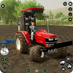 Скачать взлом US Tractor Farming Games 3d  [МОД Menu] - стабильная версия apk на Андроид