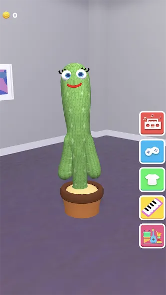 Talking Cactus (Токинг Кактус)  [МОД Все открыто] Screenshot 1