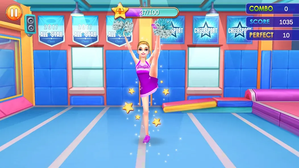 Cheerleader Champion Dance Now  [МОД Бесконечные монеты] Screenshot 4