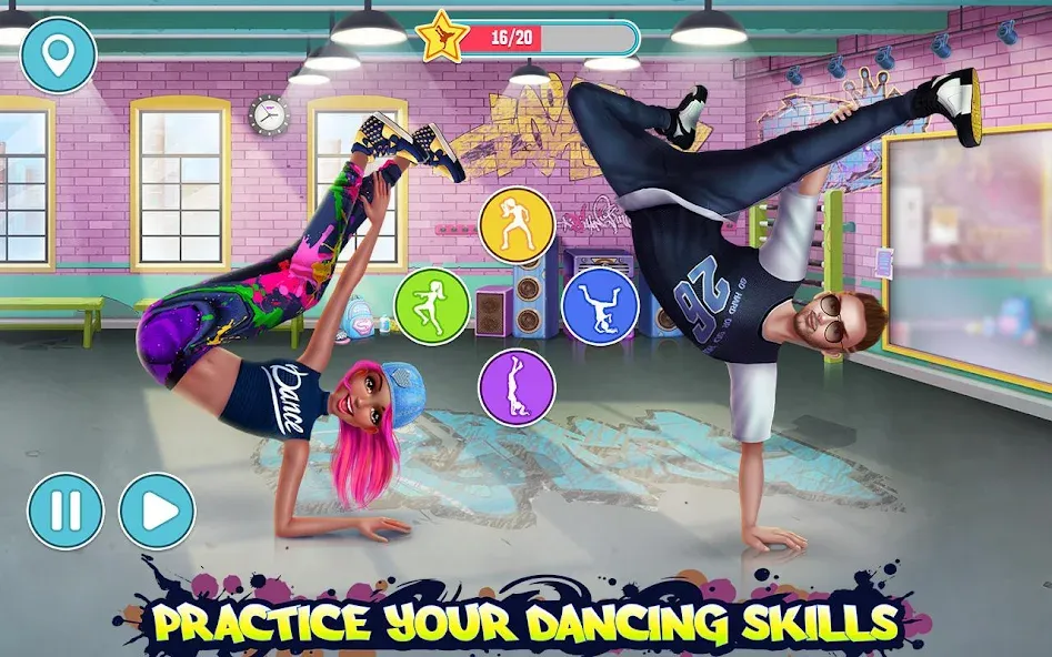 Hip Hop Battle - Girls vs Boys  [МОД Unlocked] Screenshot 3