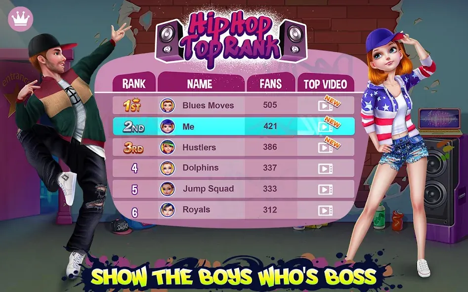 Hip Hop Battle - Girls vs Boys  [МОД Unlocked] Screenshot 5