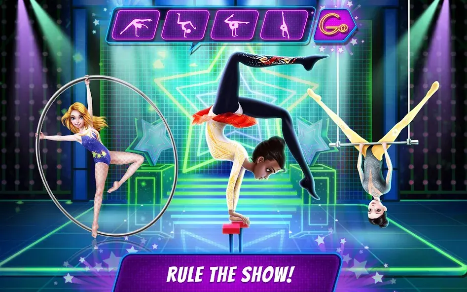 Acrobat Star Show - Girl Power  [МОД Unlocked] Screenshot 1