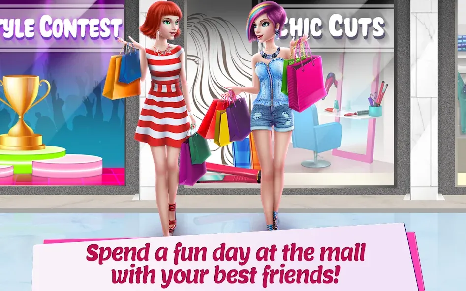 Shopping Mall Girl: Chic Game  [МОД Меню] Screenshot 2