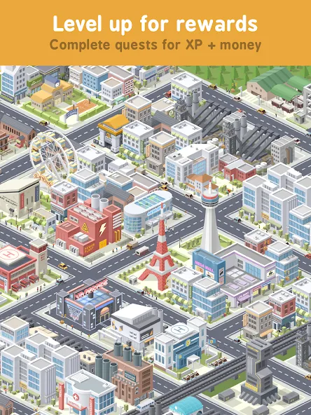 Pocket City Free (Покет Сити)  [МОД Много денег] Screenshot 4