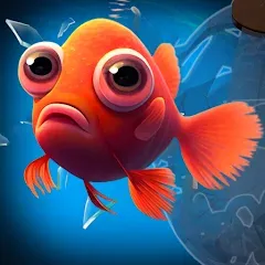 Взломанная Piranha Escape Hungry Fish.io  [МОД Unlocked] - стабильная версия apk на Андроид