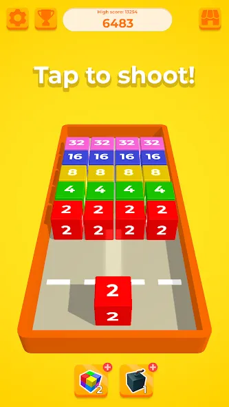 Chain Cube 2048: 3D merge game (Чейн Куб)  [МОД Много денег] Screenshot 2