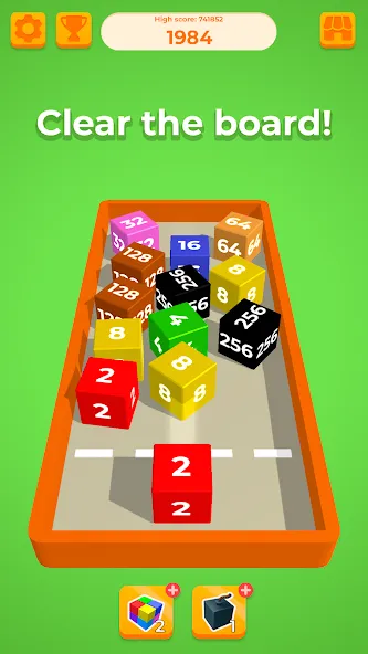 Chain Cube 2048: 3D merge game (Чейн Куб)  [МОД Много денег] Screenshot 3