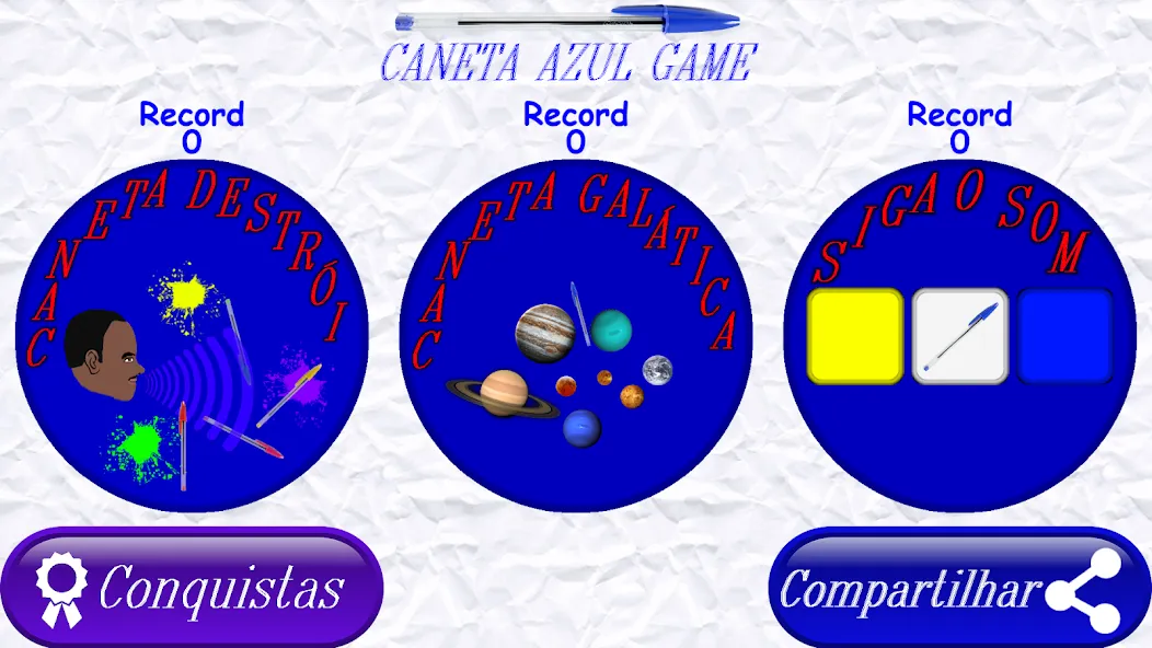 Caneta azul (Канета азул)  [МОД Unlocked] Screenshot 1