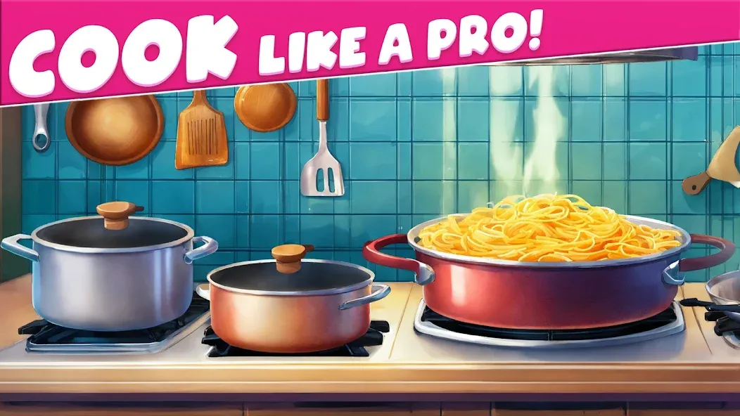 Cooking Taste Restaurant Games  [МОД Меню] Screenshot 1