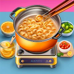 Скачать взломанную Cooking Taste Restaurant Games  [МОД Меню] - последняя версия apk на Андроид