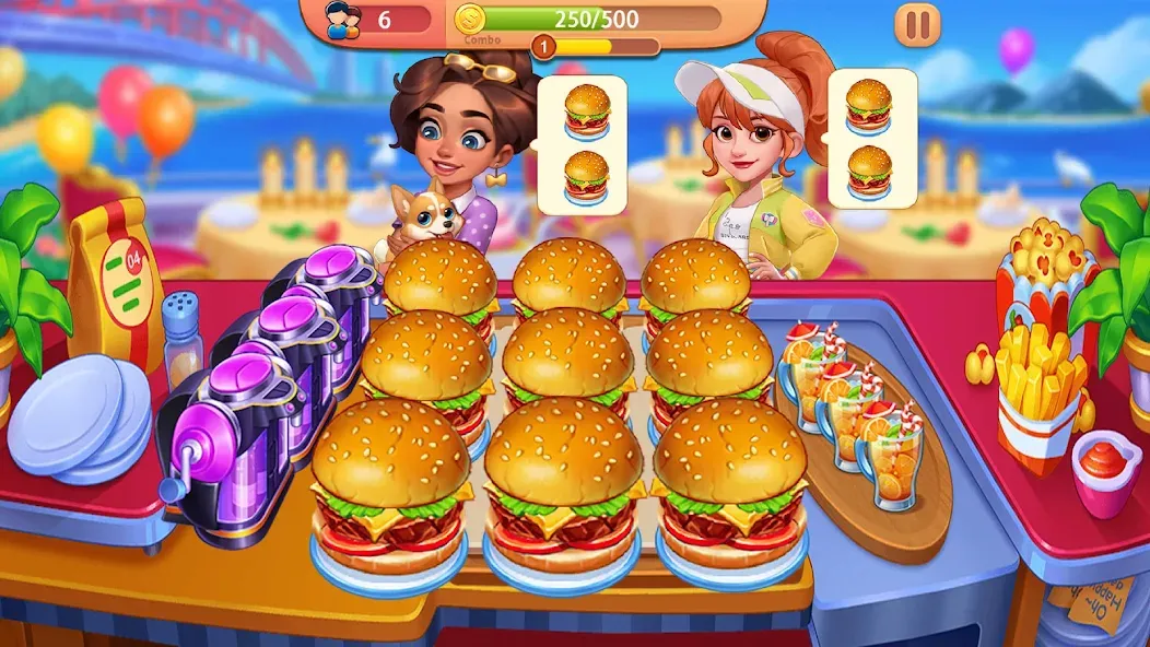 Cooking Journey: Cooking Games (Кукинг Джерни)  [МОД Много денег] Screenshot 2