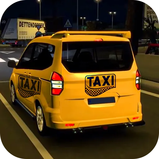 US Taxi Game 2023-Taxi Driver  [МОД Много монет] Screenshot 1