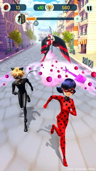 Miraculous Ladybug & Cat Noir  [МОД Бесконечные деньги] Screenshot 5