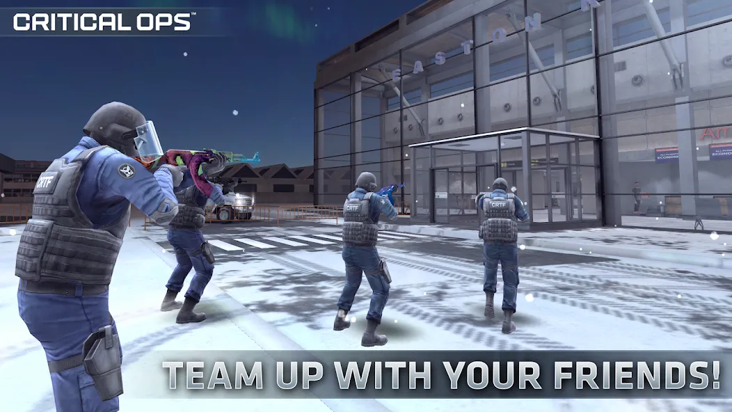 Critical Ops: Multiplayer FPS (Критикал Опс)  [МОД Бесконечные деньги] Screenshot 2