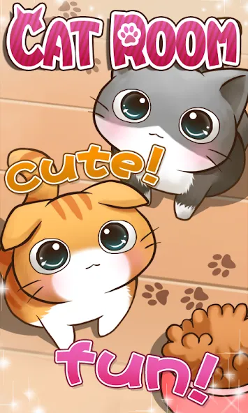 Cat Room - Cute Cat Games (Кэт Рум)  [МОД Много денег] Screenshot 1