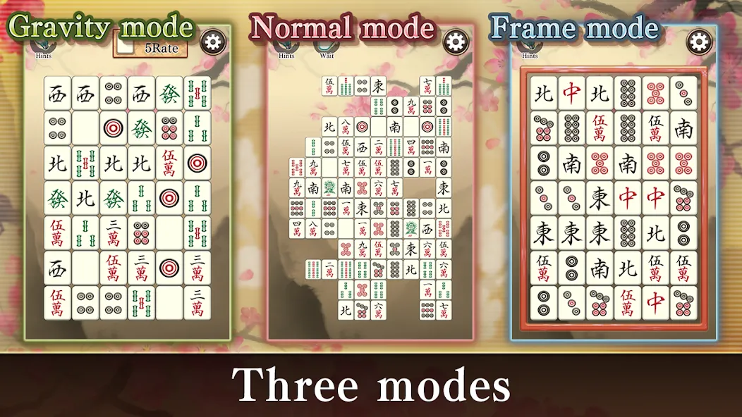 Mahjong Puzzle Shisensho (Маджонг Пазл Шисеншо)  [МОД Все открыто] Screenshot 1