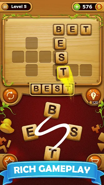 Word Connect - Word Games  [МОД Unlimited Money] Screenshot 2