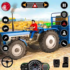 Скачать взлом Tractor Simulator Farm Games (Фарминг игры)  [МОД Меню] - полная версия apk на Андроид