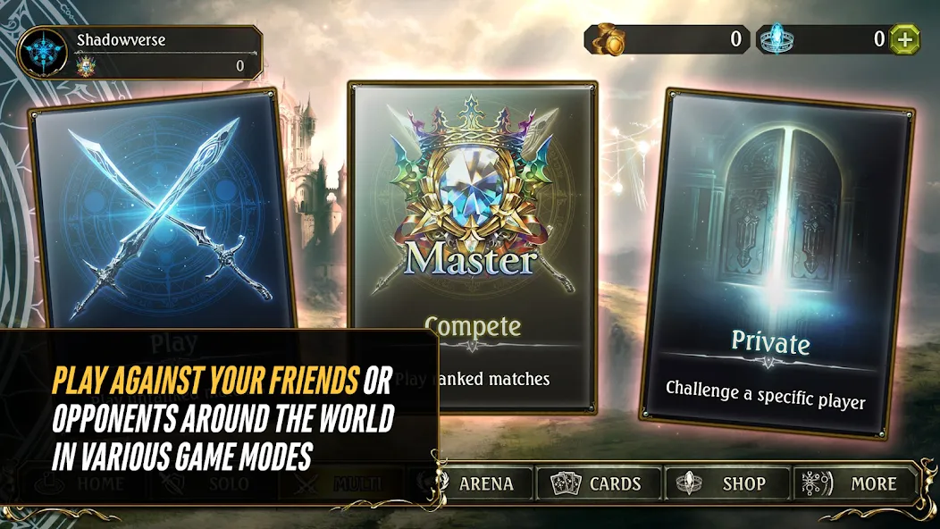 Shadowverse CCG (Шадовверс ККГ)  [МОД Menu] Screenshot 3