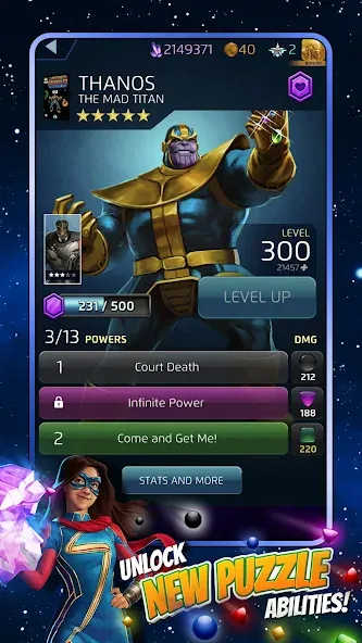 MARVEL Puzzle Quest: Hero RPG (Марвел Пазл Квест)  [МОД Mega Pack] Screenshot 3