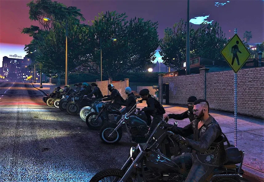 City Gangstar Mafia Wars Games  [МОД Unlimited Money] Screenshot 3