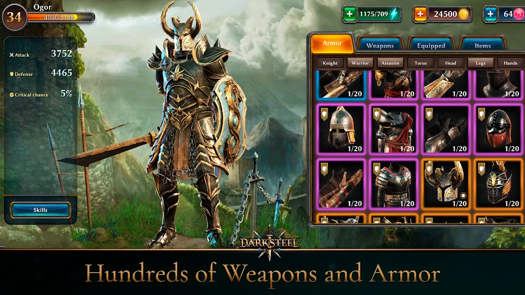 Fight Legends: Mortal Fighting (Дарк Стил)  [МОД Menu] Screenshot 4