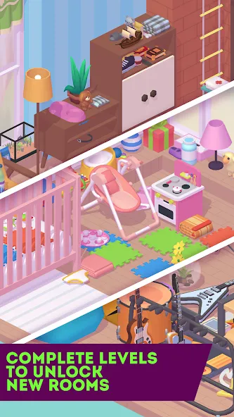 Decor Life - Home Design Game (Декор Лайф)  [МОД Menu] Screenshot 5