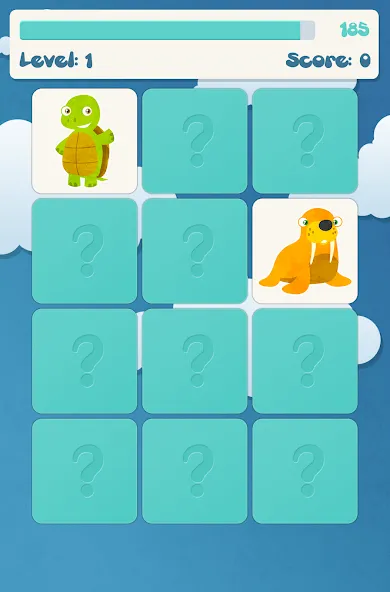 Animals memory game for kids  [МОД Menu] Screenshot 5