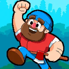 Скачать взломанную Timberman The Big Adventure (Тимбермен Большое Приключение)  [МОД Unlocked] - стабильная версия apk на Андроид