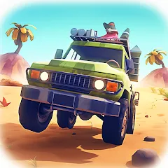 Скачать взлом Zombie Offroad Safari (Зомби оффроуд сафари)  [МОД Все открыто] - стабильная версия apk на Андроид