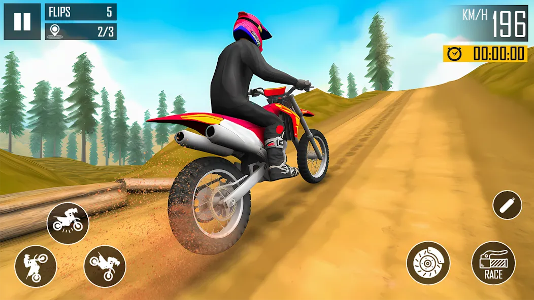 Ultimate Bike Stunt: Bike Game (Ультимейт Байк Стант)  [МОД Бесконечные деньги] Screenshot 5