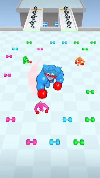 Punchy Race: Run & Fight Game (Панчи Рейс)  [МОД Menu] Screenshot 3