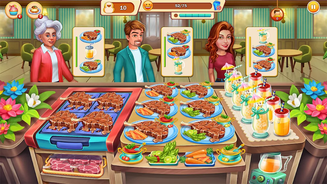 Food Cooking: Chef Restaurant  [МОД Unlocked] Screenshot 2