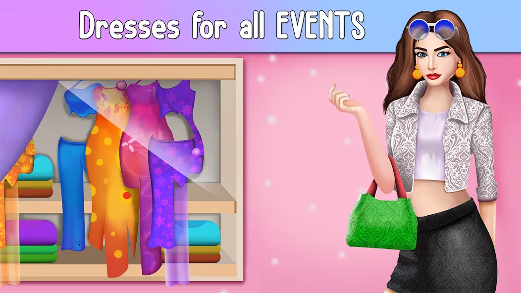 Fashion Stylist Makeup Dressup  [МОД Unlimited Money] Screenshot 5