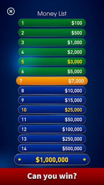 Millionaire 2024 Trivia Quiz  [МОД Mega Pack] Screenshot 4