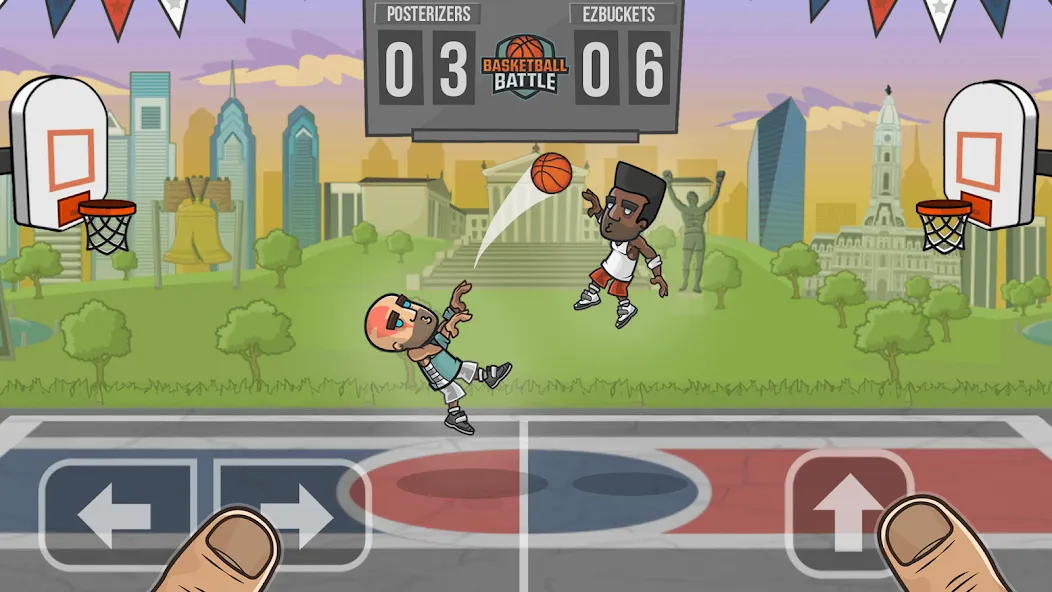 Basketball Battle  [МОД Все открыто] Screenshot 1