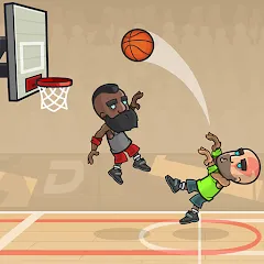 Скачать взломанную Basketball Battle  [МОД Все открыто] - последняя версия apk на Андроид