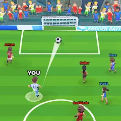 Взлом Soccer Battle -  PvP Football  [МОД Бесконечные деньги] - стабильная версия apk на Андроид