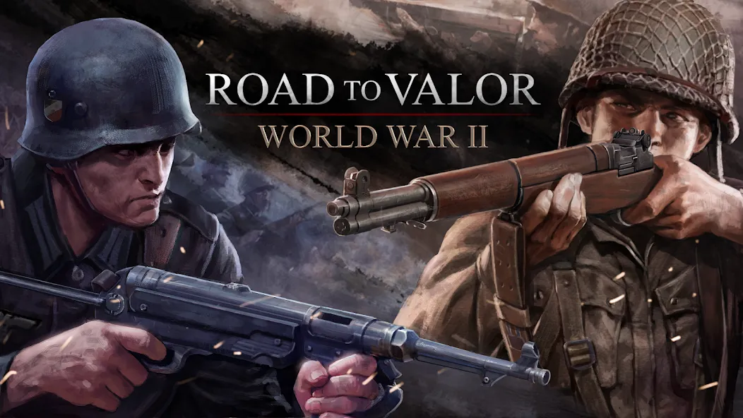 Road to Valor: World War II (Роуд ту Валор)  [МОД Бесконечные монеты] Screenshot 3