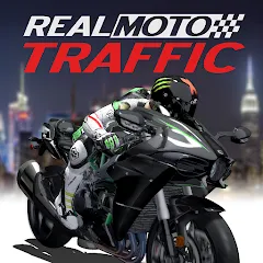 Взломанная Real Moto Traffic (Реал Мото Трафик)  [МОД Бесконечные деньги] - полная версия apk на Андроид