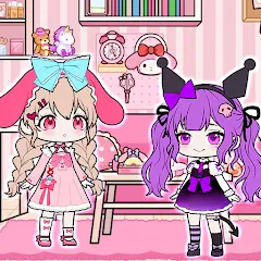 Скачать взломанную YOYO Doll School life Dress up (ЙОЙО Лайф ворлд)  [МОД Menu] - последняя версия apk на Андроид