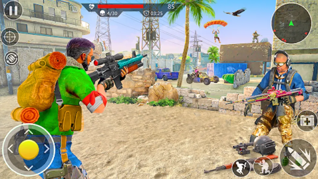 Elite Commando Shooting Games (Элитные игры стрельбы командос)  [МОД Много денег] Screenshot 5