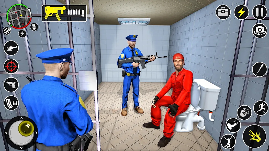 Grand Jailbreak Prison Escape (Гранд Побег из тюрьмы)  [МОД Бесконечные деньги] Screenshot 4