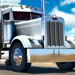 Скачать взломанную Universal Truck Simulator (Юниверсал Трак Симулятор)  [МОД Много монет] - полная версия apk на Андроид