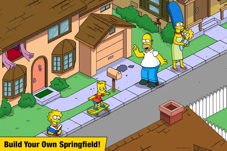 The Simpsons™:  Tapped Out (Зе Симпсонс)  [МОД Много денег] Screenshot 1