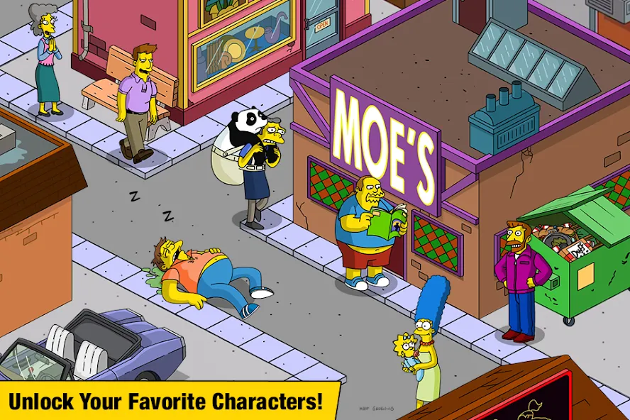 The Simpsons™:  Tapped Out (Зе Симпсонс)  [МОД Много денег] Screenshot 2