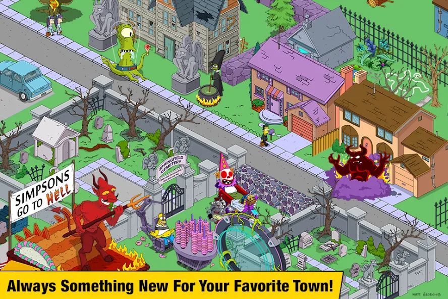 The Simpsons™:  Tapped Out (Зе Симпсонс)  [МОД Много денег] Screenshot 4