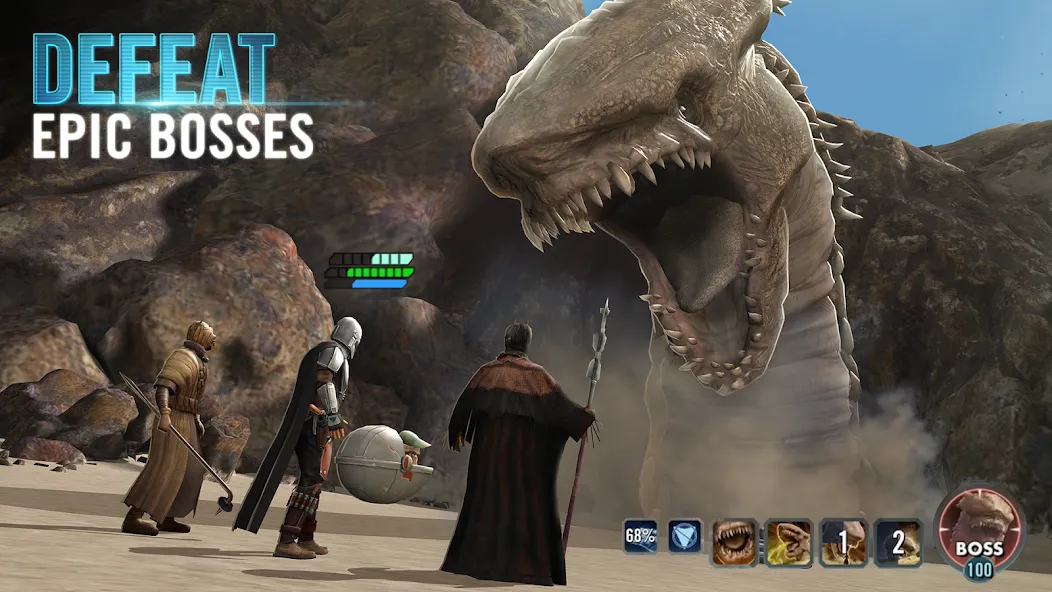 Star Wars™: Galaxy of Heroes (Ста Вас)  [МОД Бесконечные монеты] Screenshot 3