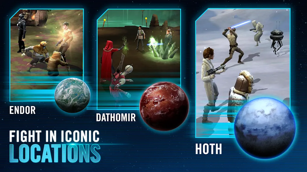 Star Wars™: Galaxy of Heroes (Ста Вас)  [МОД Бесконечные монеты] Screenshot 4